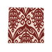 18" x 18" Astoria Ikat Lava Decorative Pillow Cover