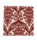 18" x 18" Astoria Ikat Lava Decorative Pillow Cover