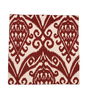 18" x 18" Astoria Ikat Lava Decorative Pillow Cover