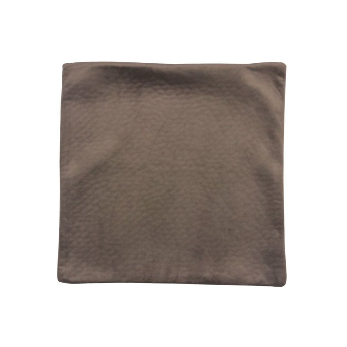 18" x 18" Gray Musk Velvet Decorative Pillow Cover image 1 of 2