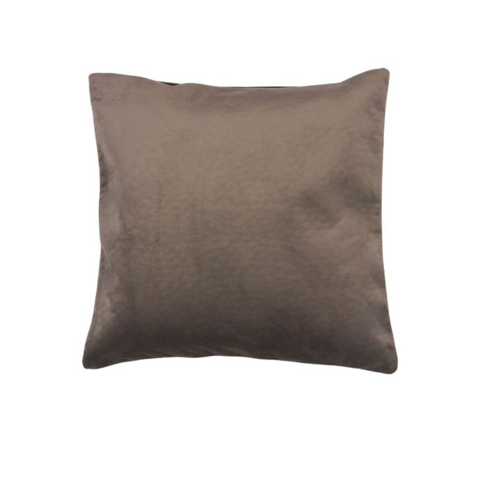 18" x 18" Gray Musk Velvet Decorative Pillow Cover image 2 of 2