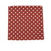 18" x 18" Red On White Polka Dot Decorative Pillow Cover thumbnail image 1 of 2