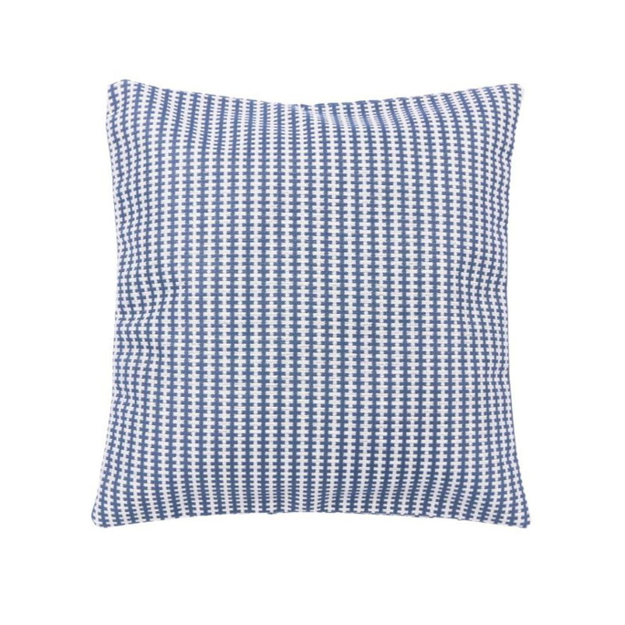 18" x 18" Metro Navy Blue Decorative Pillow Cover image 2 of 2