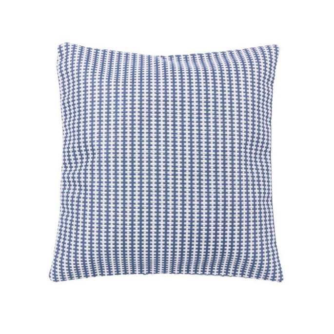 18" x 18" Metro Navy Blue Decorative Pillow Cover image 2 of 2