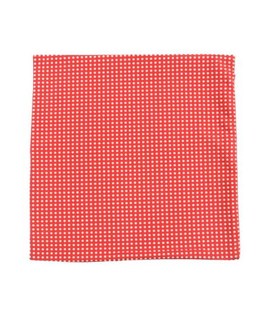 18 inch x 18 inch Dotty Red/White Decorative Pillow Cover