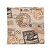 18" x 18" Postal Canvas Decorative Pillow Cover
