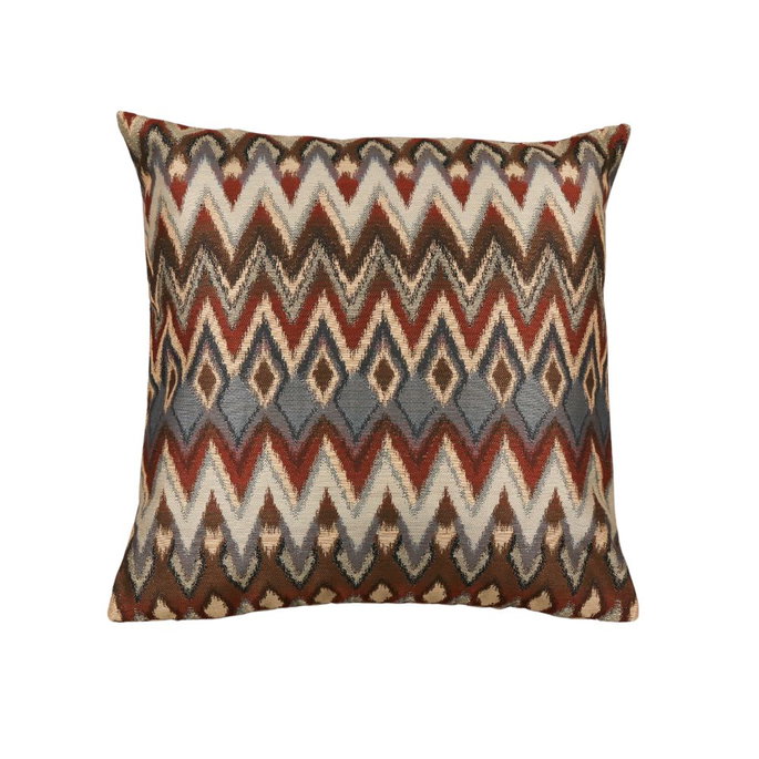 18" x 18" Swizzle Flame Decorative Pillow Cover image 2 of 2