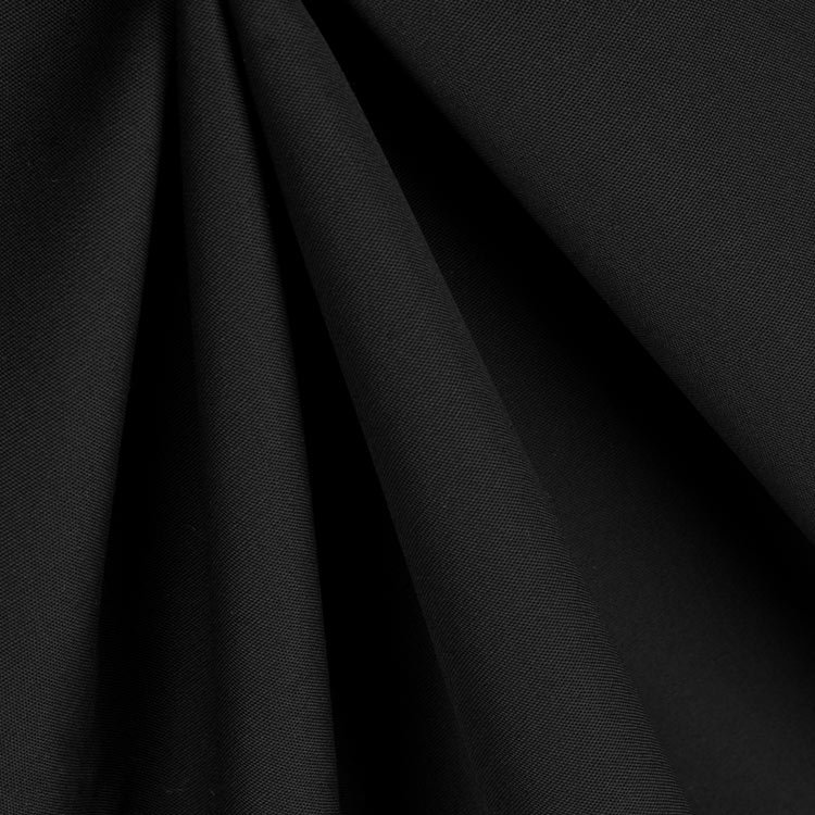 5 Oz Black Poly Cotton Poplin Fabric | OnlineFabricStore