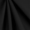 5 Oz Black Poly Cotton Poplin Fabric - Image 2