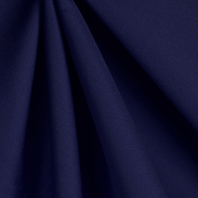 5 Oz Navy Blue Poly Cotton Poplin Fabric image 2 of 2