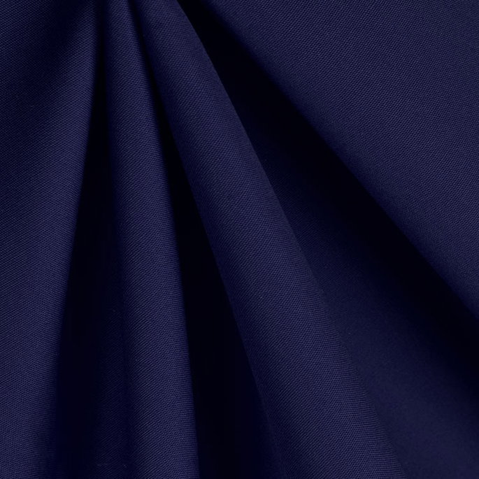 5 Oz Navy Blue Poly Cotton Poplin Fabric image 2 of 2