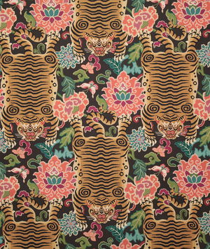 Pindler & Pindler Tigre Noir Fabric