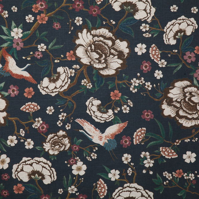 Pindler &amp; Pindler Myrtle Midnight Fabric