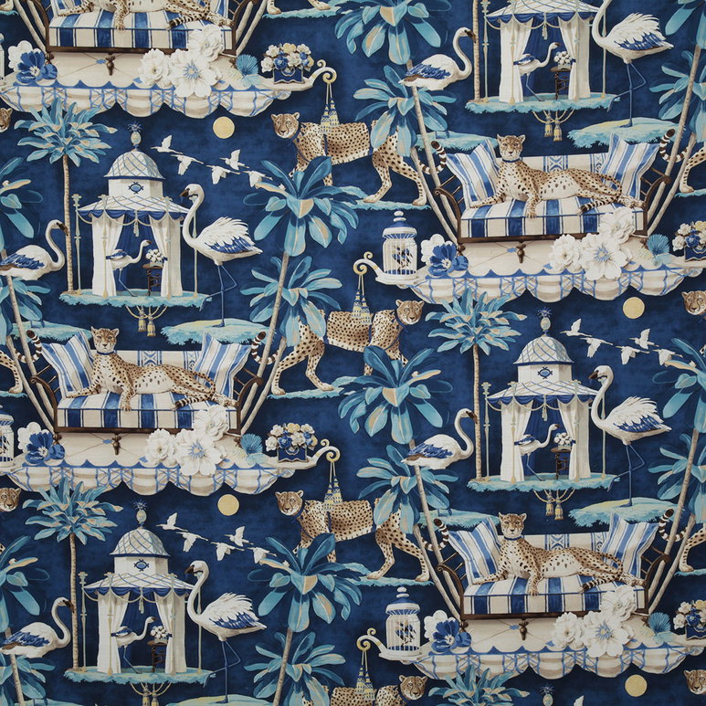 Pindler &amp; Pindler Opulent Lapis Fabric
