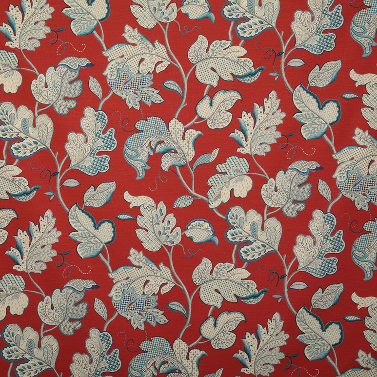 Pindler &amp; Pindler Abbeville Rouge Fabric