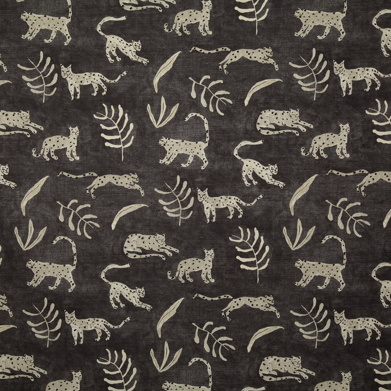 Pindler &amp; Pindler Prowler Noir Fabric