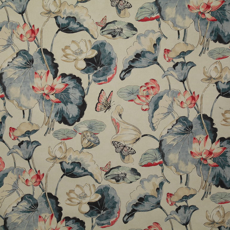 Pindler &amp; Pindler Waterlily Chambray Fabric