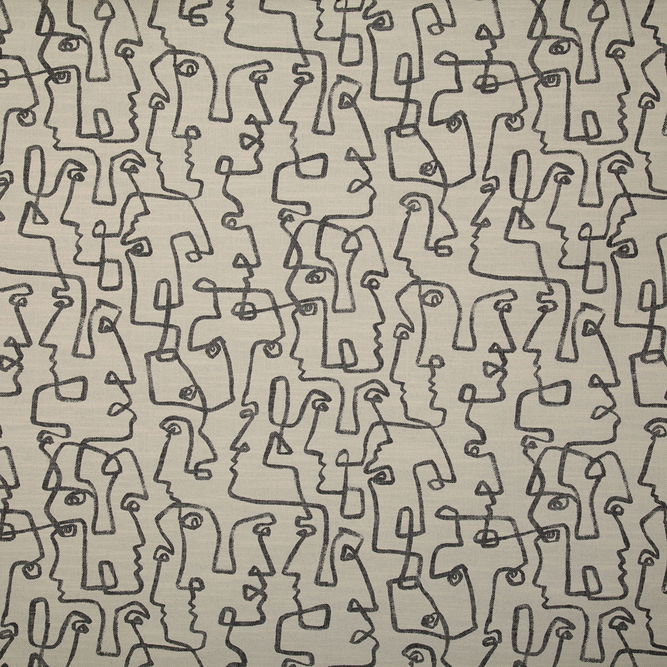 Pindler &amp; Pindler Expressions Charcoal Fabric