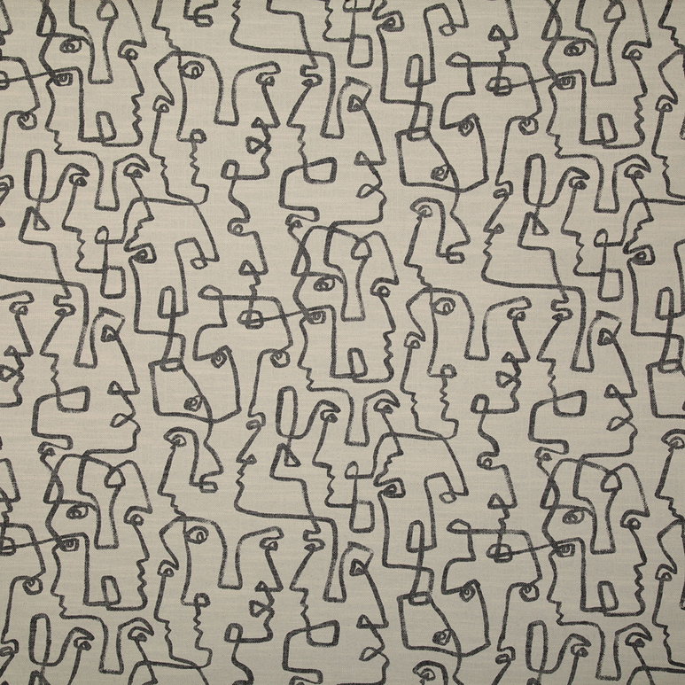 Pindler &amp; Pindler Expressions Charcoal Fabric