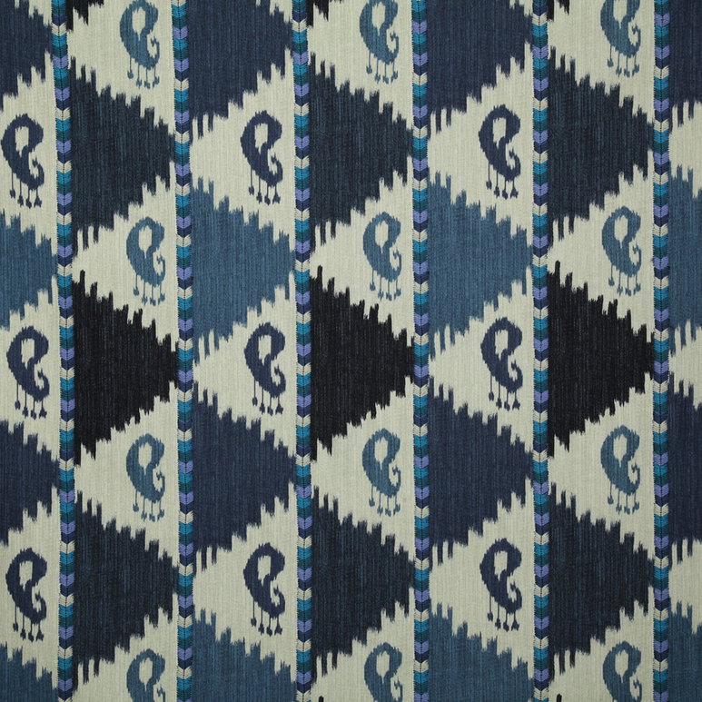 Pindler &amp; Pindler Ragmont Indigo Fabric