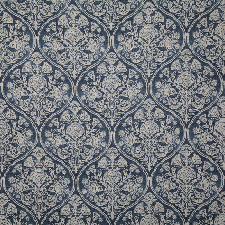 Pindler &amp; Pindler Evelyn Indigo Fabric