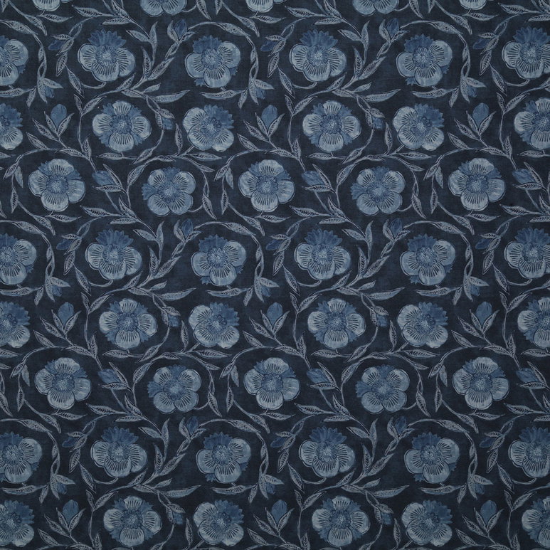 Pindler &amp; Pindler Panay Indigo Fabric