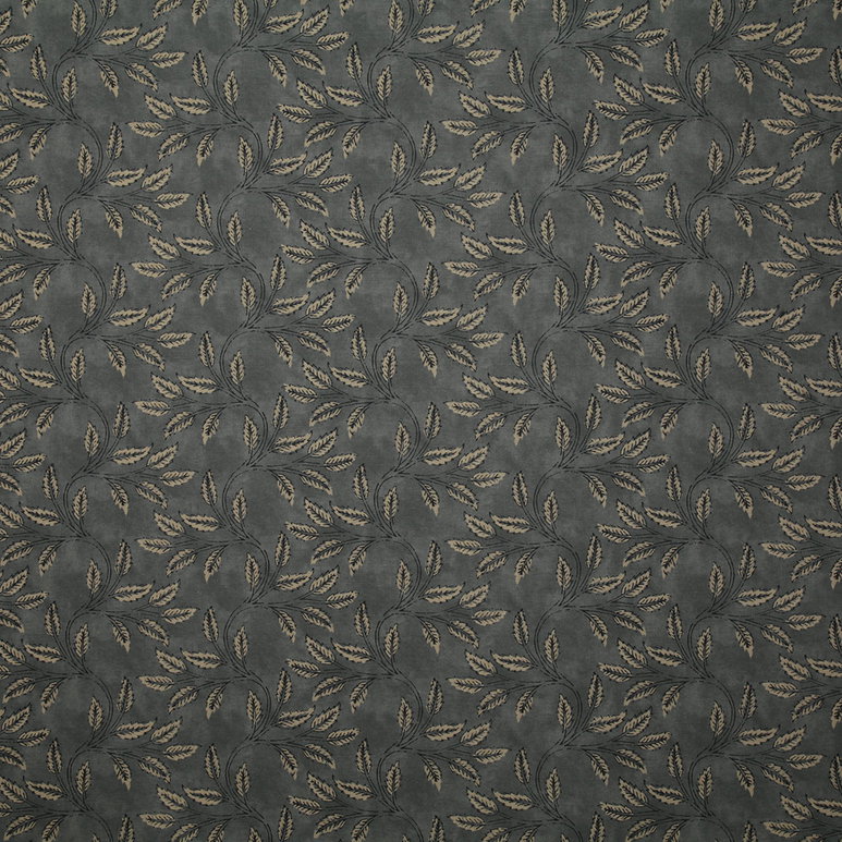 Pindler &amp; Pindler Ajanta Charcoal Fabric