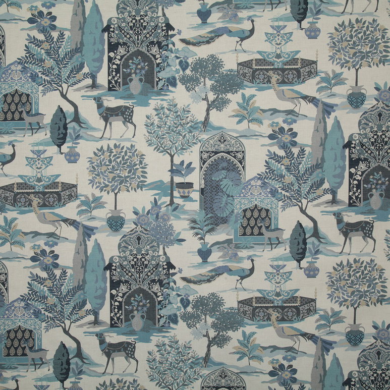 Pindler &amp; Pindler Piazza Delft Fabric
