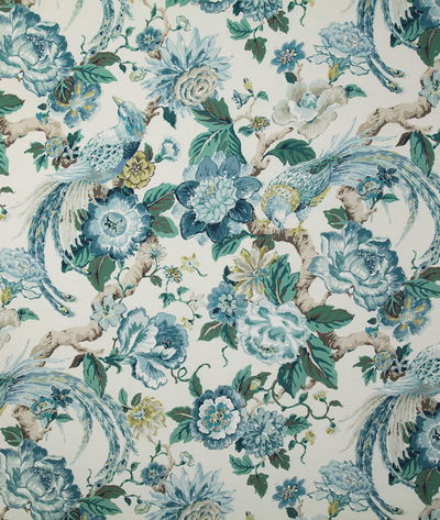Pindler & Pindler Glenholme Peacock Fabric