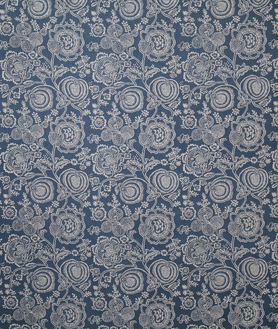 Pindler & Pindler Wilma Indigo Fabric