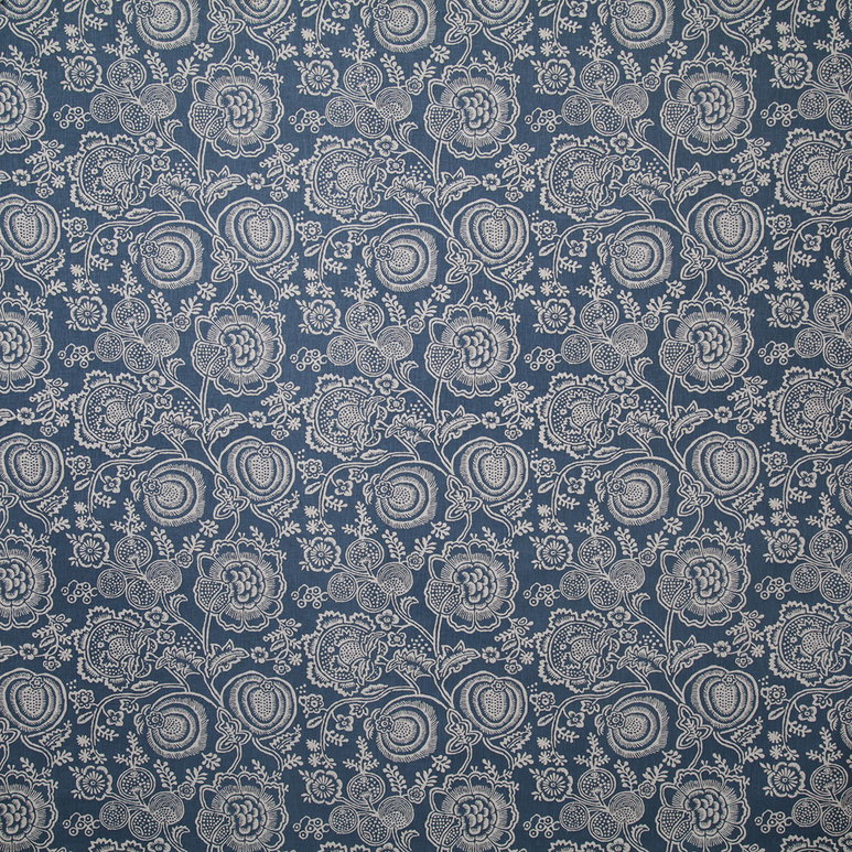 Pindler &amp; Pindler Wilma Indigo Fabric