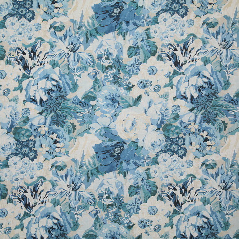 Pindler &amp; Pindler Bonet Indigo Fabric