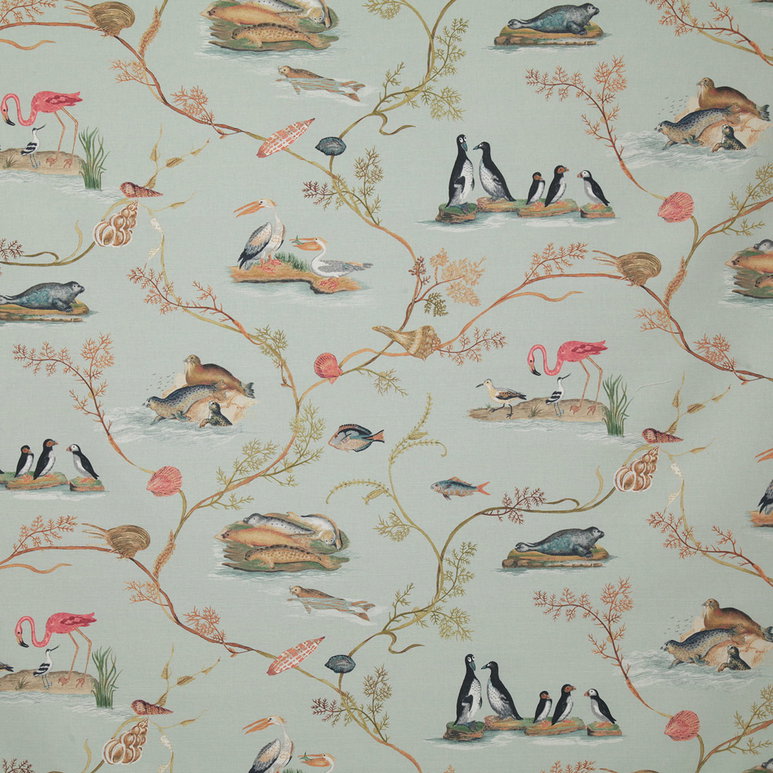 Pindler &amp; Pindler Capitan Aqua Fabric