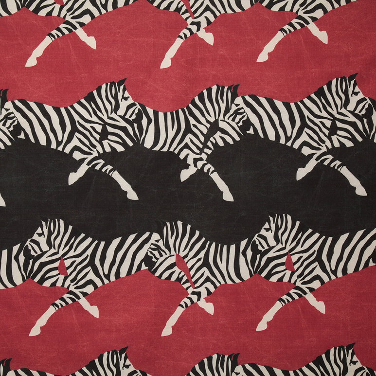 Pindler &amp; Pindler Dasani Red Fabric