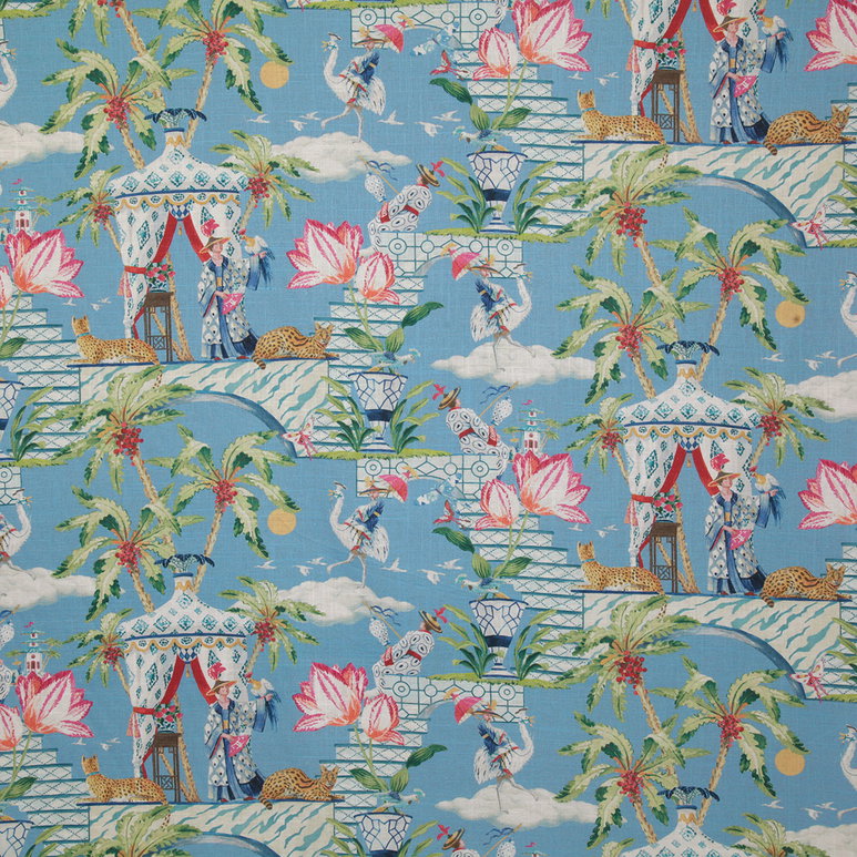 Pindler &amp; Pindler Huddleson Sky Fabric