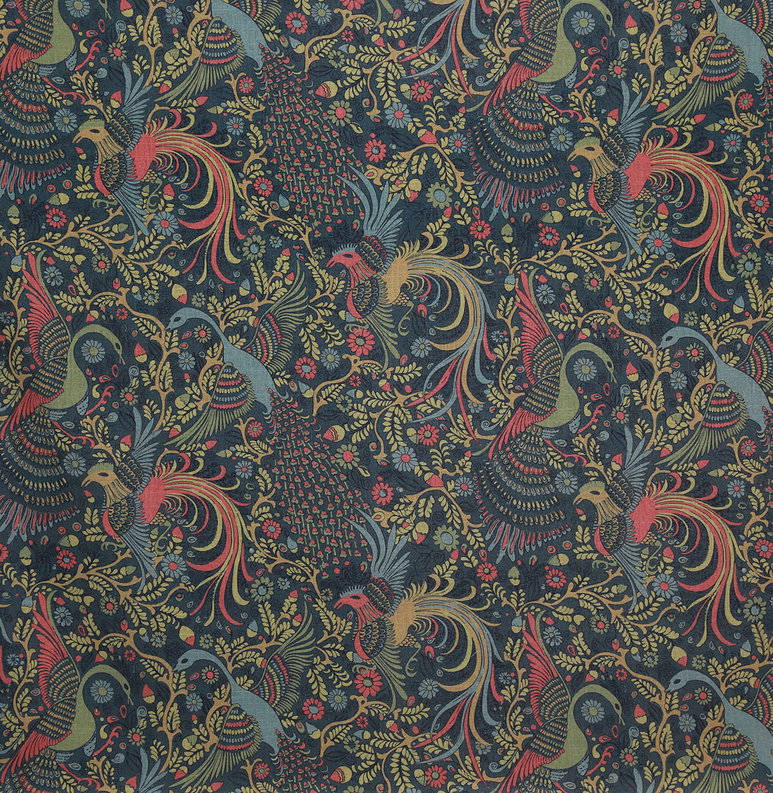Pindler &amp; Pindler Fandango Midnight Fabric