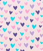 Premier Prints Paper Hearts Bella Canvas