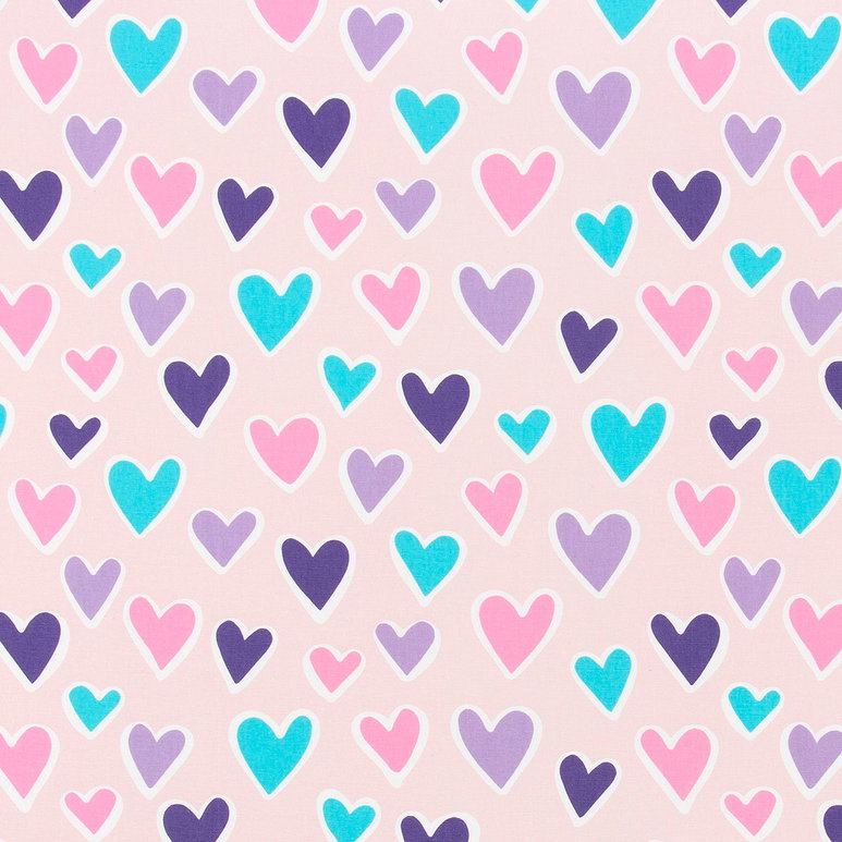 Premier Prints Paper Hearts Bella Canvas Fabric