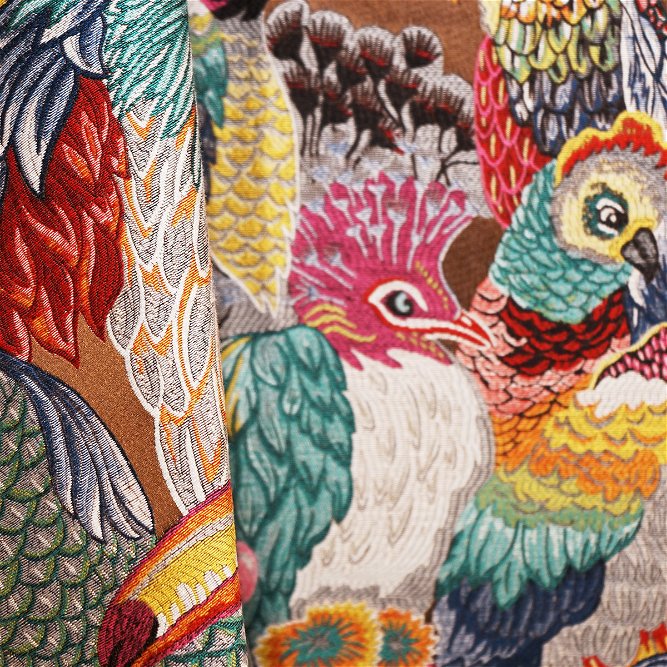 JF Fabrics Parrots 45 Fabric
