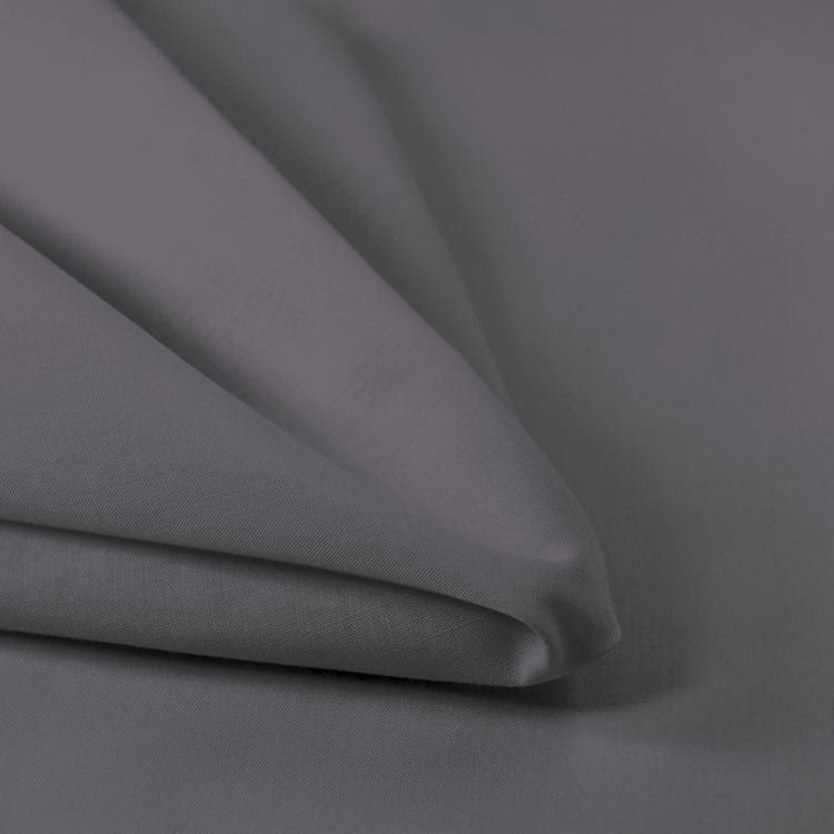 60" Gray Broadcloth Fabric
