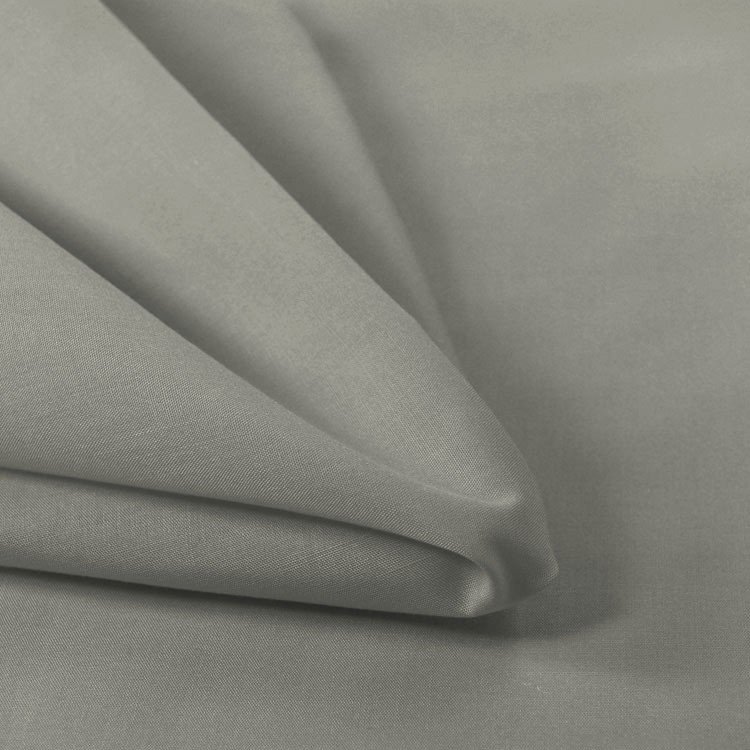 60" Silver Broadcloth Fabric