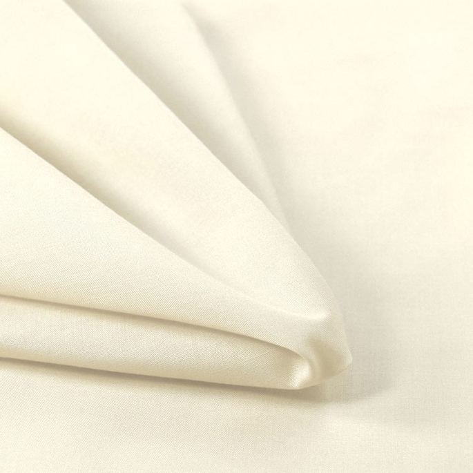 60" Ivory Broadcloth Fabric image 1 of 1
