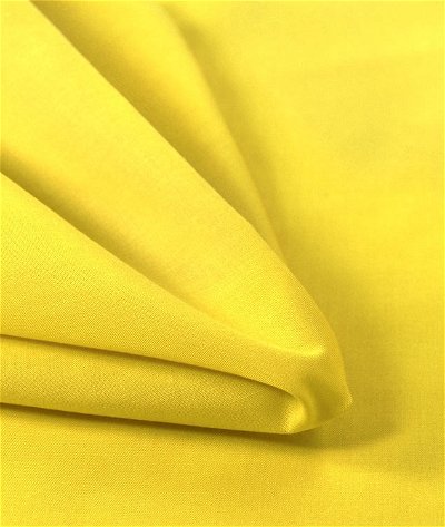 60 inch Yellow Broadcloth Fabric