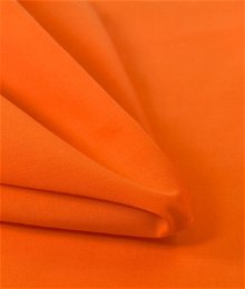 60" Orange Broadcloth Fabric