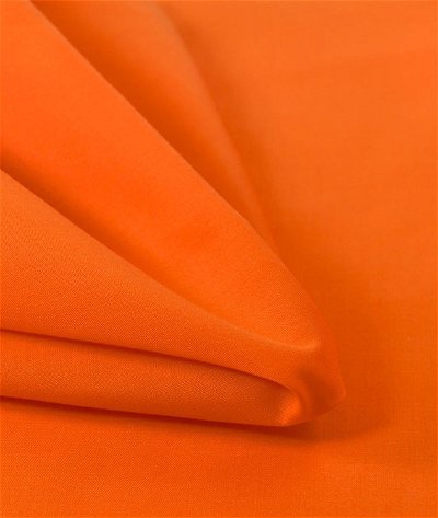 60 inch Orange Broadcloth Fabric