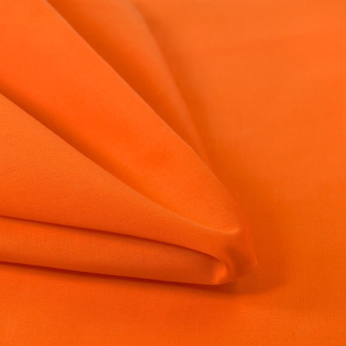60" Orange Broadcloth Fabric image 1 of 1