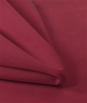 60 inch Cranberry Broadcloth Fabric