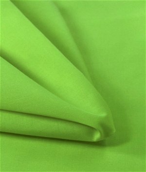 60" Lime Green Broadcloth Fabric