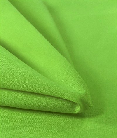 60 inch Lime Green Broadcloth Fabric