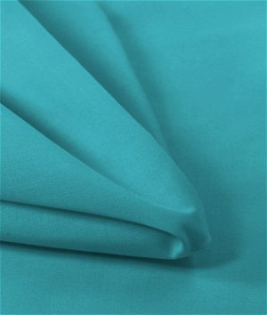 60" Turquoise Broadcloth Fabric